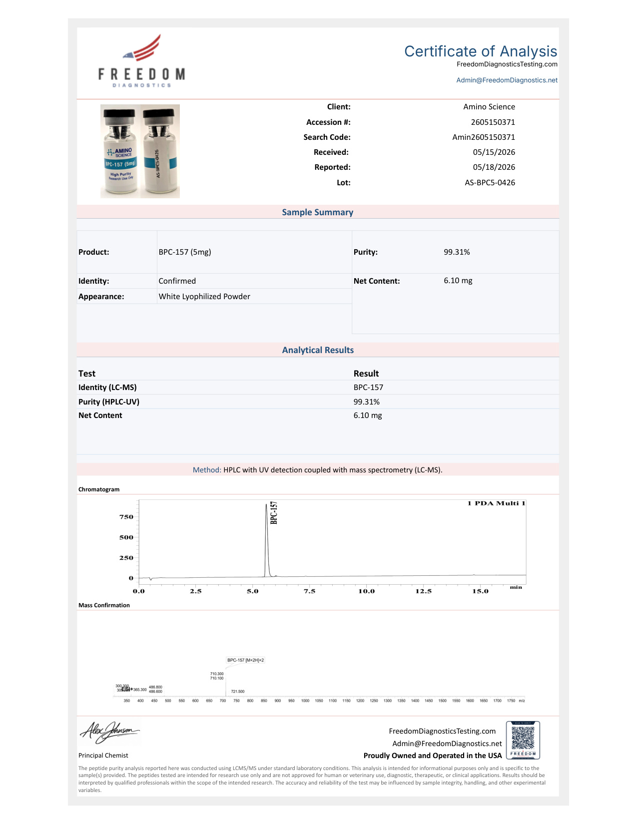 BPC 157 (5mg)