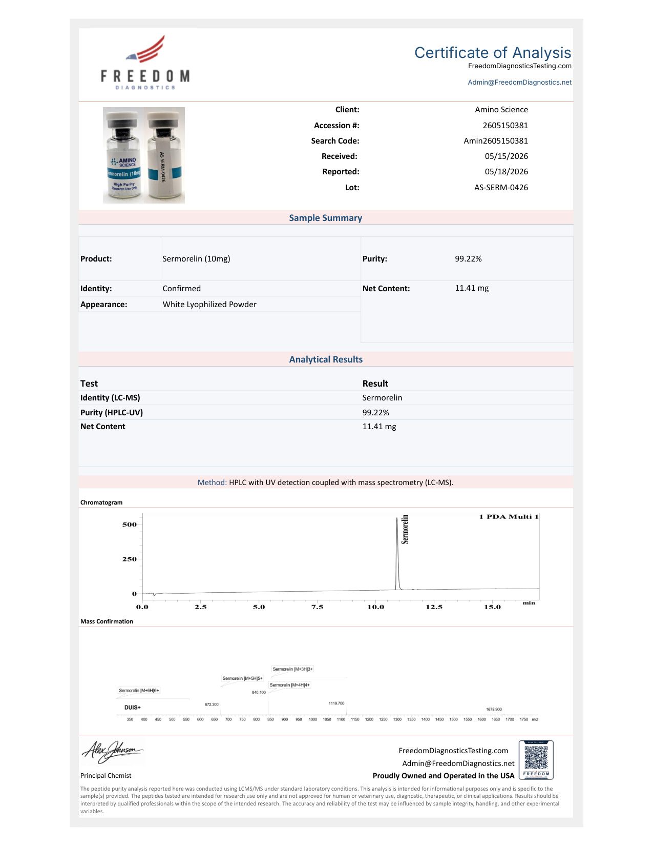 Sermorelin (10mg)